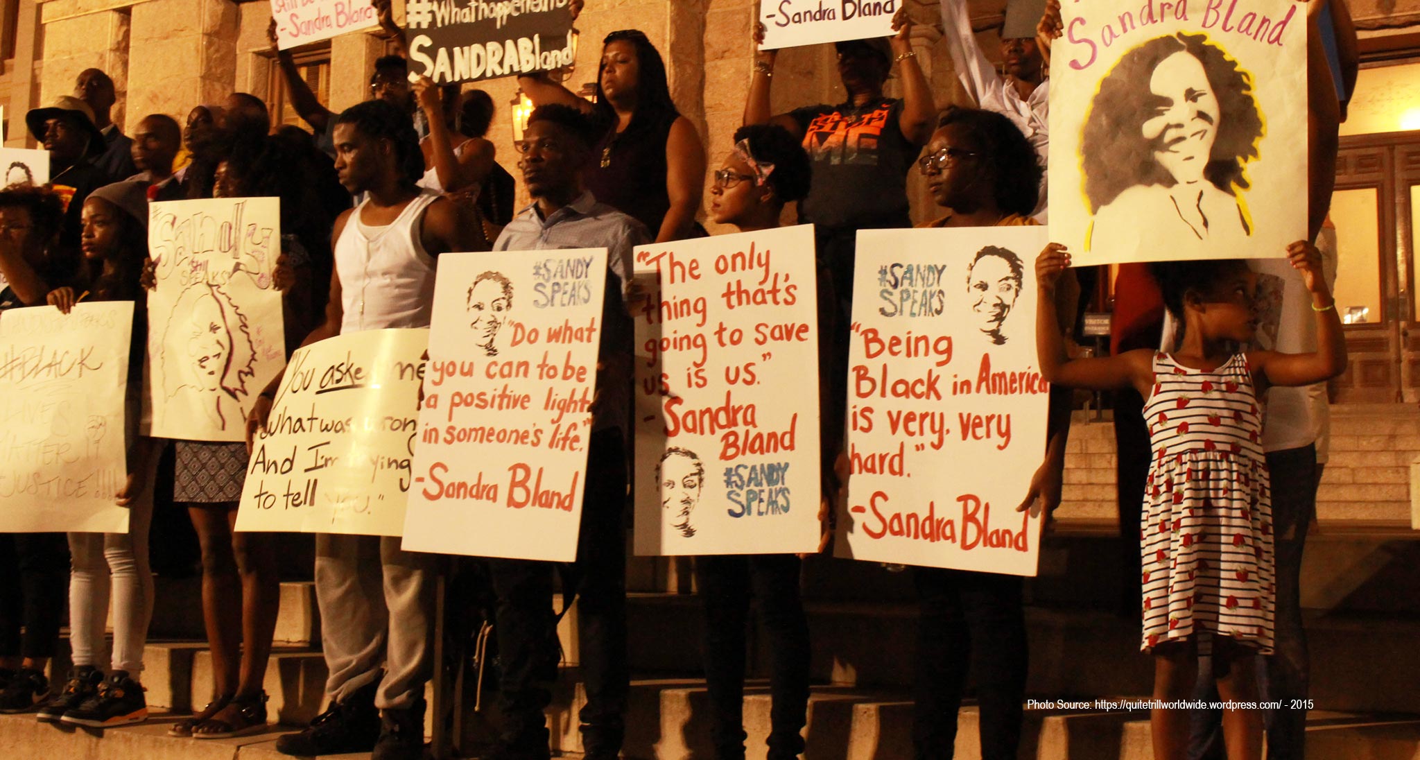 BlackLivesMatter - Sandra Bland - Say Her Name photo